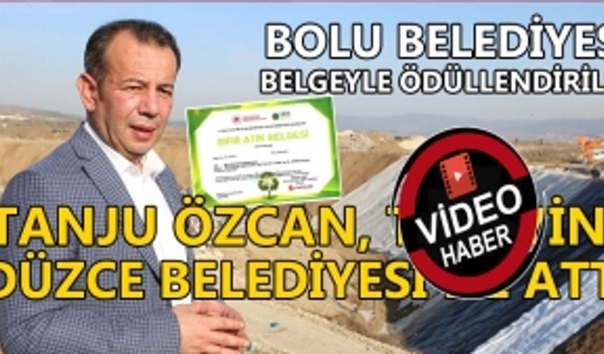 ‘BUNLAR DÜZCE İÇİN HAYAL, OLDUĞUMUZ YERE 20 SENEDE GELİRLER’