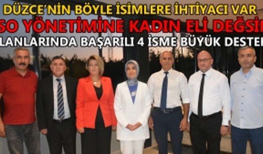 “DÜZCE’Yİ DAHA DA İLERİYE TAŞIYACAĞIZ”