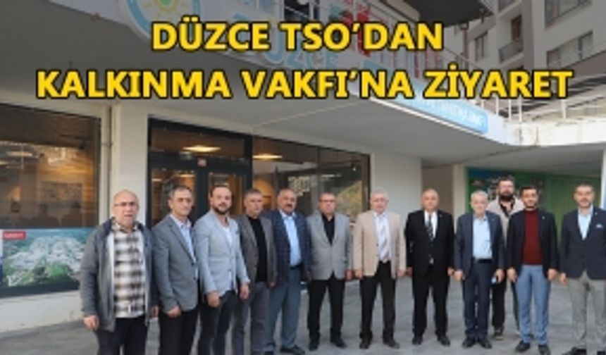 “DÜZCE’Yİ HEP BİRLİKTE KALKINDIRACAĞIZ”