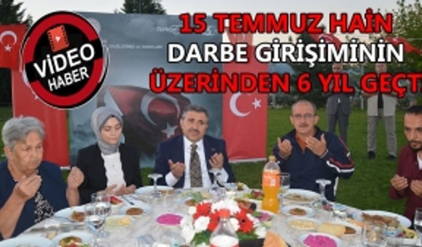 VALİ ATAY ŞEHİT YAKINLARI VE GAZİLERLE BİR ARAYA GELDİ…