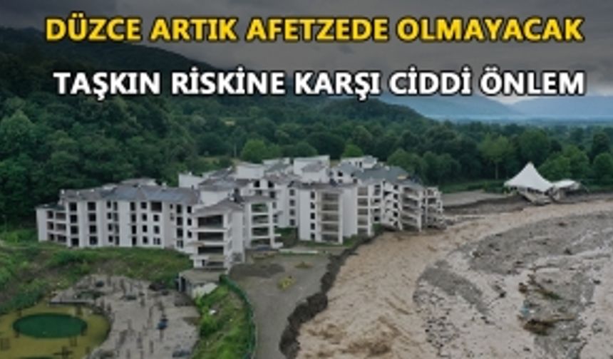 TAŞKIN RİSKİNE KARŞI CİDDİ ÖNLEM