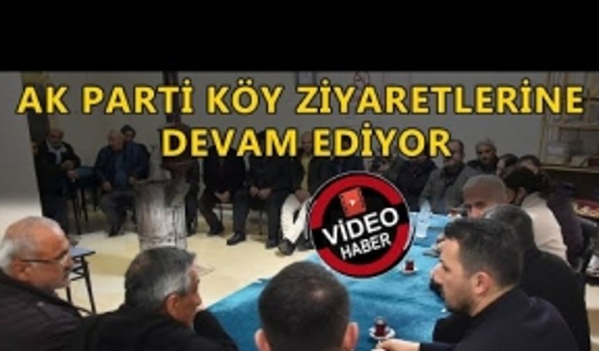 AK PARTİ HEYETİ VATANDAŞLARI DİNLEDİ