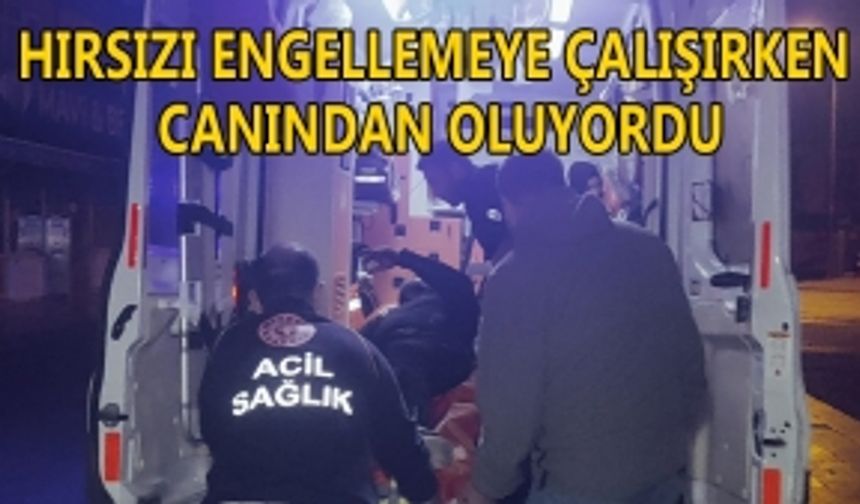 BEKÇİYİ DEFALARCA BIÇAKLADI