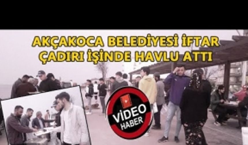 BAŞKAN YARDIMCISI HAYIRSEVERİN ÇADIRINDA YEMEK SIRASINA GİRDİ