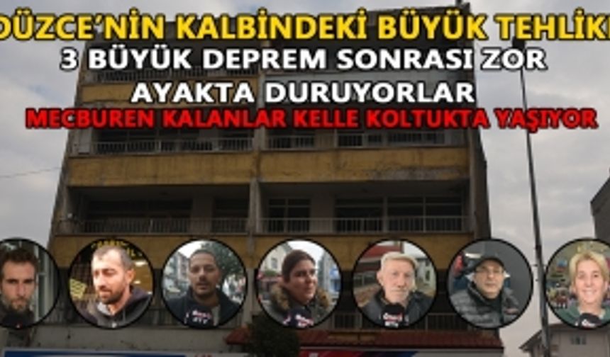 BULVAR SAKİNLERİ ‘DÖNÜŞÜM ŞART’ DİYOR