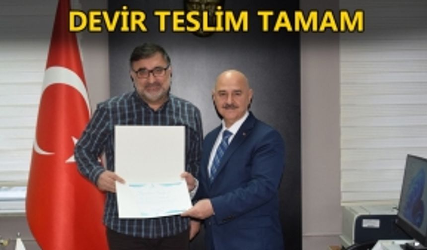 YENİ BAŞHEKİM TORUN’A REKTÖR’DEN TEBRİK