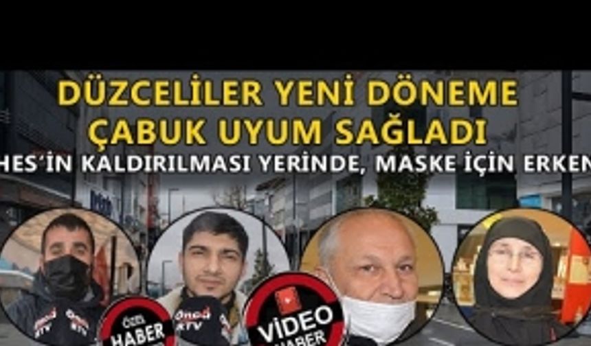 DÜZCELİLER YENİ DÖNEME ÇABUK UYUM SAĞLADI