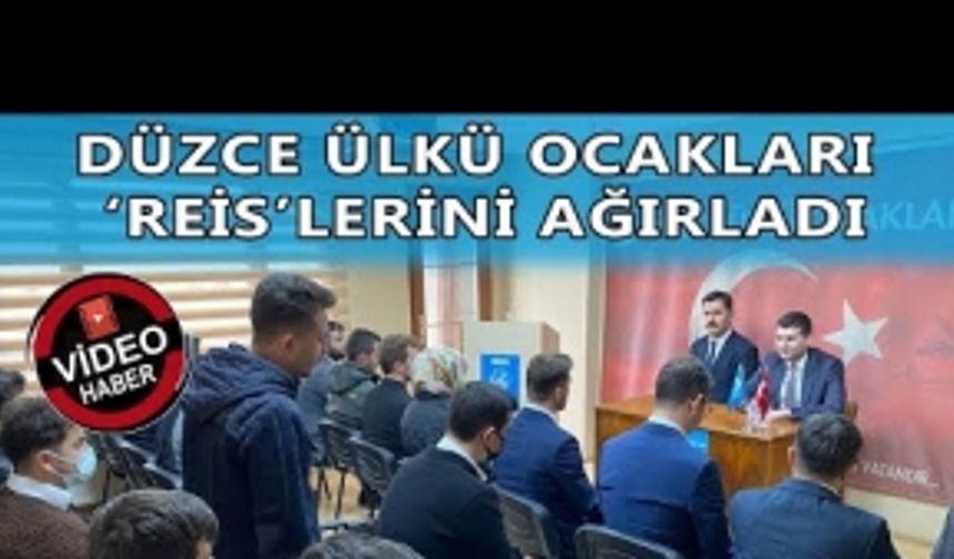 GENEL BAŞKAN ÜLKÜCÜLERLE BİR ARAYA GELDİ