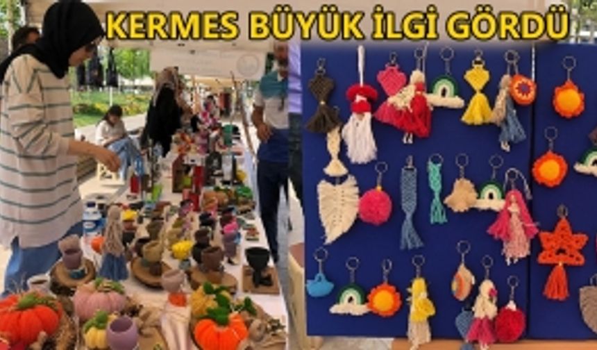 ÖZEL ÖĞRENCİLERİN YAPTIĞI ÜRÜNLER GÖRÜCÜYE ÇIKTI