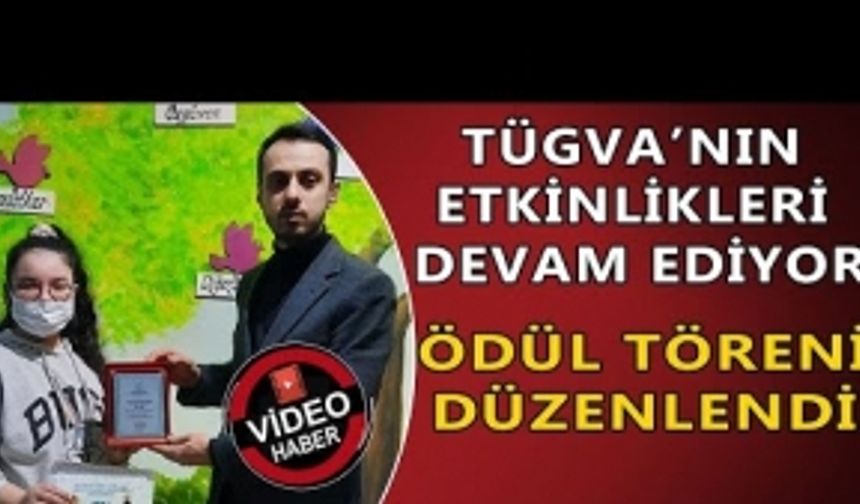 KİTAP KURTLARI ÖDÜLLERİNİ ALDI