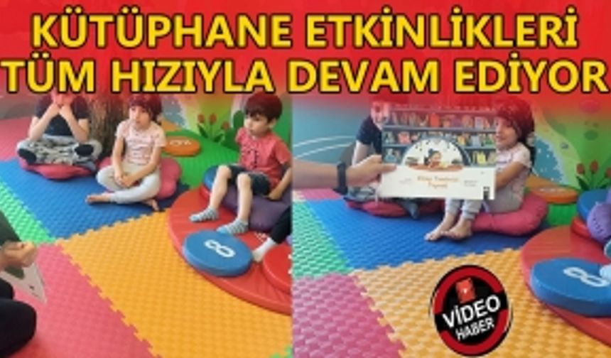 7 BİN 180 ÇOCUĞA KÜTÜHANE ORYANTASYONU GERÇEKLEŞTİRİLDİ