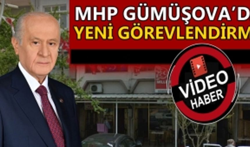 MHP GÜMÜŞOVA’DA YENİ GÖREVLENDİRME: İLÇE BAŞKANI MUSTAFA ÇAVUŞ OLDU