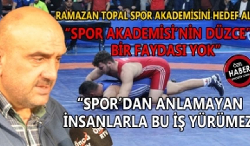 “YAZ SPOR OKULLARINDA VERİLEN RAKAM KÜLLİYEN YALAN”