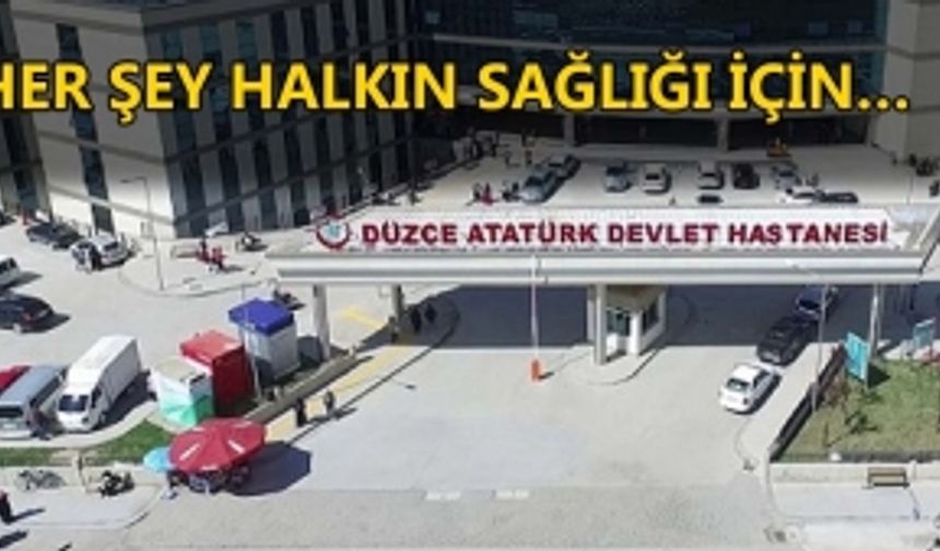 DEVLET HASTANESİNDE EĞİTİMLER DEVAM EDİYOR