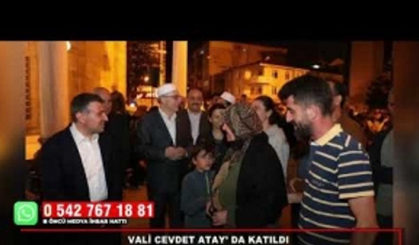 VALİ CEVDET ATAY’ DA KATILDI… DÜZCE’DE İLK HAC KAFİLESİ UĞURLANDI