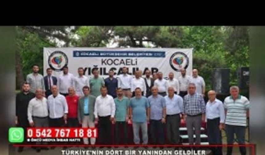 YIĞILCALILAR KOCAELİ’DE BULUŞTU: İYİ PARTİ TEŞKİLATLARI DA KATILIM SAĞLADI