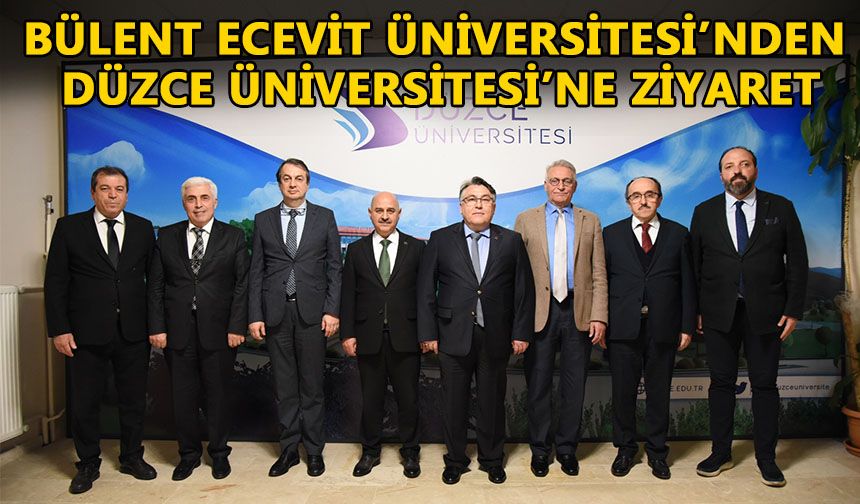 YAPILABİLECEK ORTAK PROJELER KONUŞULDU