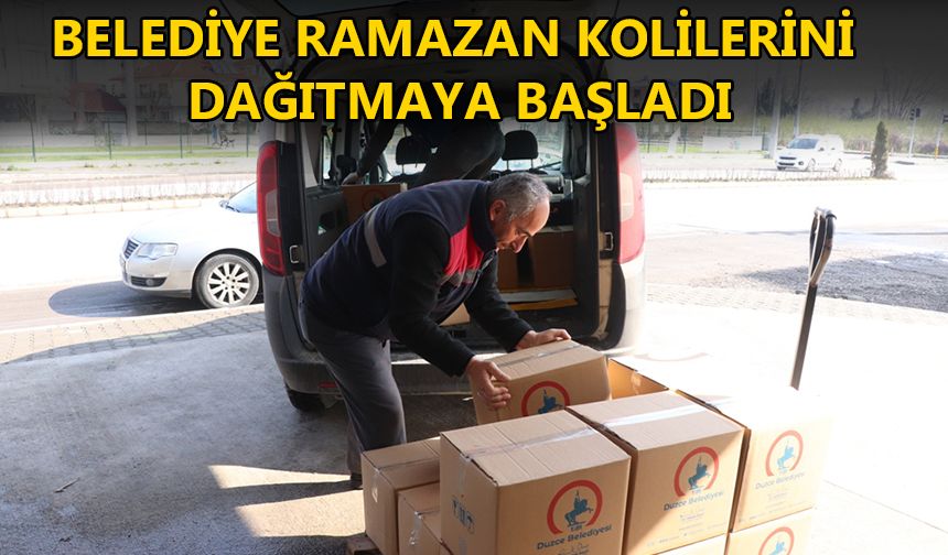 5 BİN ERZAK KOLİSİ İHTİYAÇ SAHİPLERİNE ULAŞTIRILACAK
