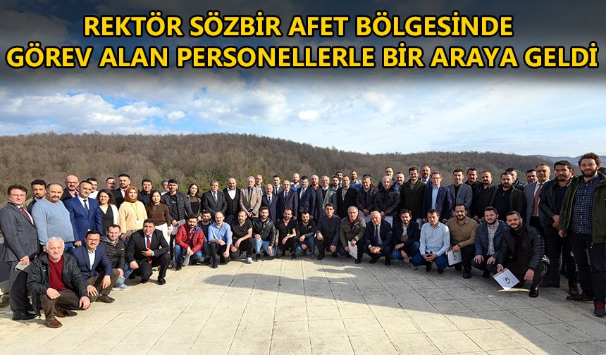 SAĞLIK VE ARAMA KURTARMA EKİPLERİNE TEŞEKKÜR ETTİ