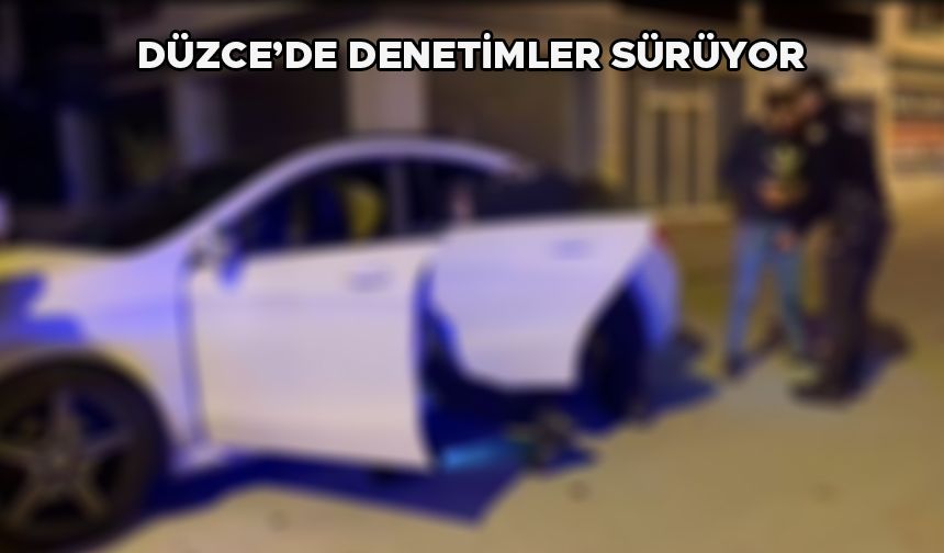 BİRÇOK SÜRÜCÜYE CEZAİ İŞLEM UYGULANDI