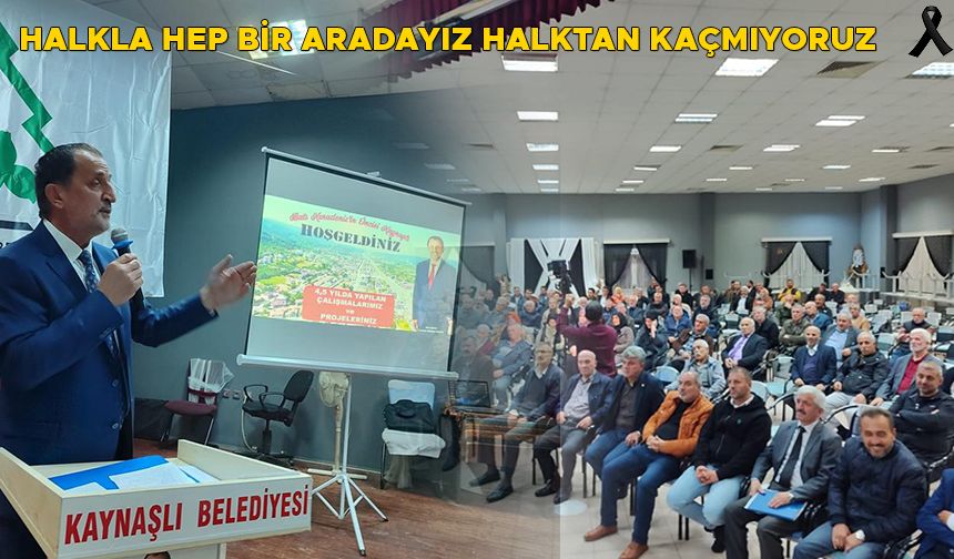 VATANDAŞIMIZ SORUNLARINI BURADA DİNLİYORUZ