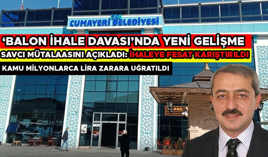 ‘BALON İHALE DAVASI’NDA YENİ GELİŞME