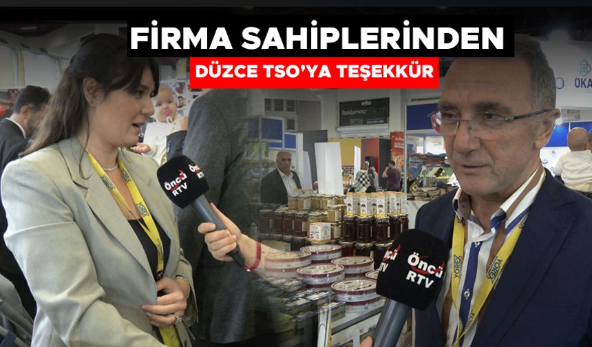 “FUARDA ÜRÜNLERİMİZİ TANITMA FIRSATI BULDUK”