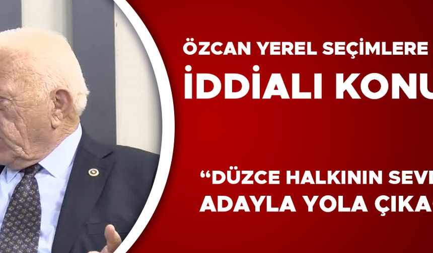 “BEN DÜZCE’NİN ABİSİYİM… DÜZCELİLER BİZE GÜVENSİN”