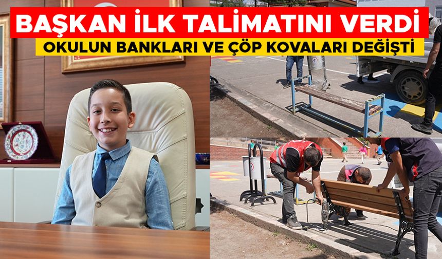 23 NİSAN'DA KOLTUKLAR ÇOCUKLARIN