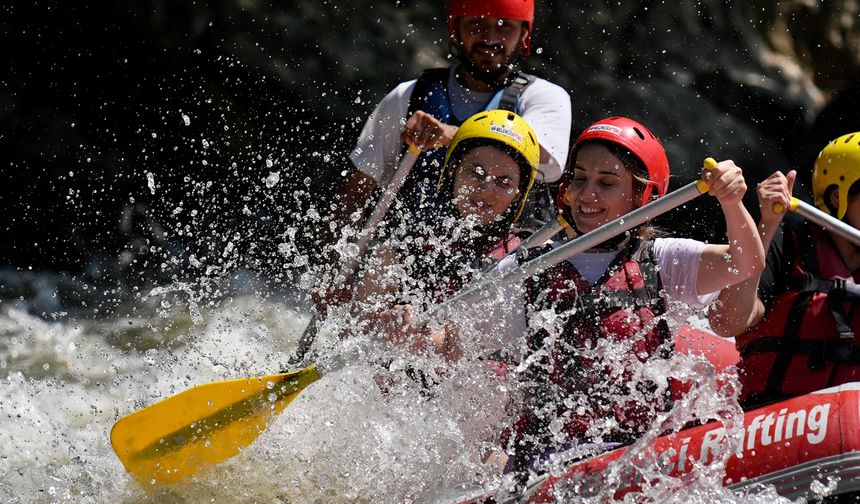 ADRENALİN TUTKUNLARI HEYECAN DOLU ANLAR YAŞADI