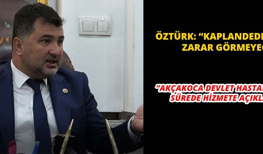 “AKÇAKOCA DEVLET HASTANESİ KISA SÜREDE HİZMETE AÇIKLACAK”