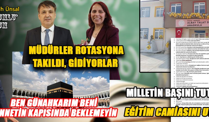 BEN GİDİYORUM, HAKKINI HELAL EDEN ETSİN ETMEYEN AHİRETİ BEKLESİN