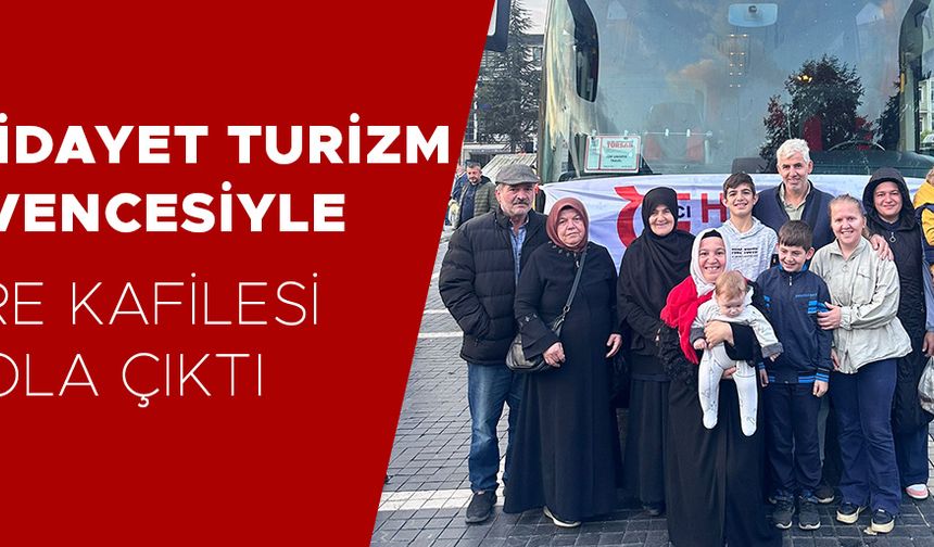 DÜZCE’DEN DUALARLA UĞURLANDILAR