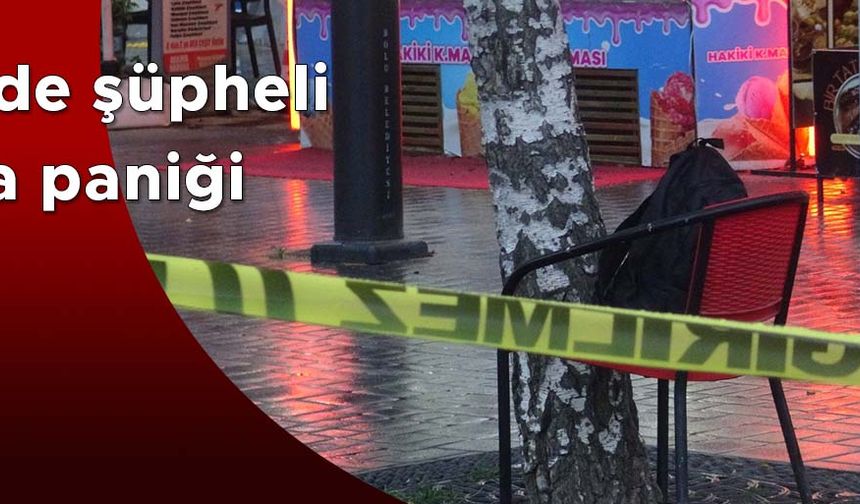 OLAYA BOMBA İMHA UZMANLARI MÜDAHALE ETTİ