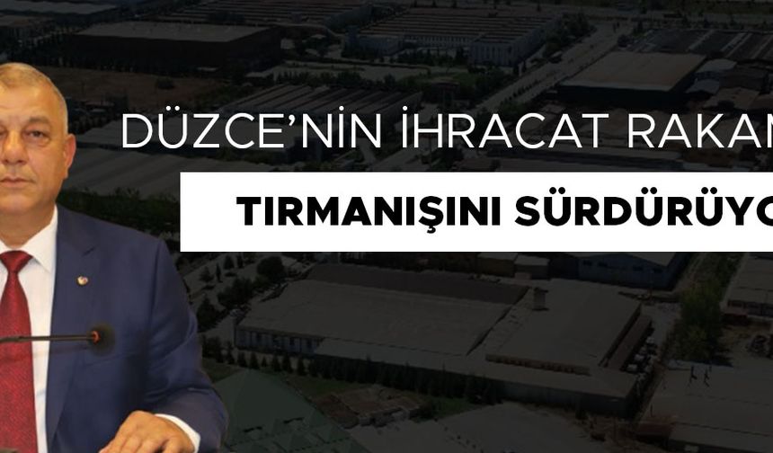 BIYIK: “TÜRKİYE’NİN DARALAN EKONOMİSİNDE DÜZCE ÜRETMEYE DEVAM EDİYOR”