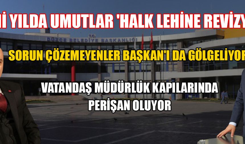 O KOLTUKLARDA HALKA HİZMET İÇİN OTURDUKLARINI UNUTANLAR VAR