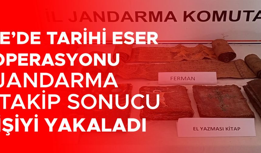 PAHA BİÇİLEMEYEN TARİHİ ESERLER ELE GEÇİRİLDİ