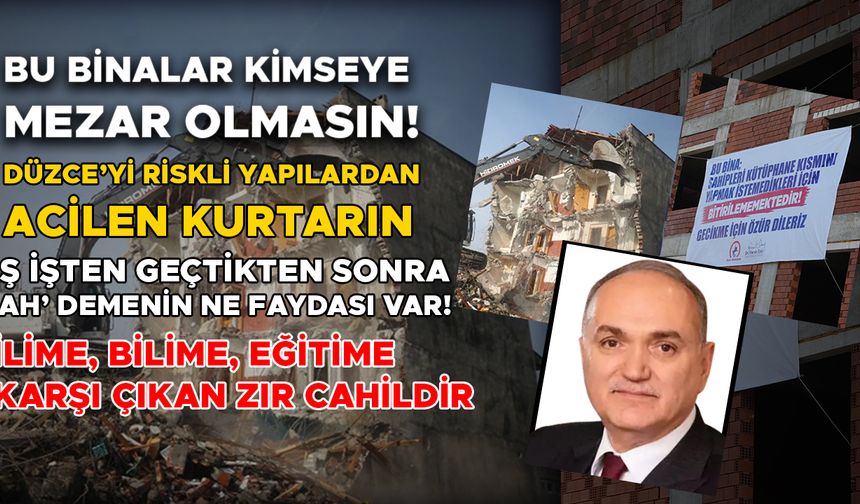 ‘KÜTÜPHANE’ YAPALIM DİYOR, ‘DİSKO’ MU İSTİYOR!