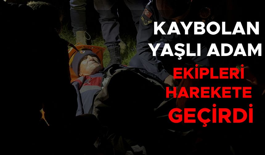 92 YAŞINDAKİ YAŞLI ADAM ORMANLIK ALANDA BULUNDU