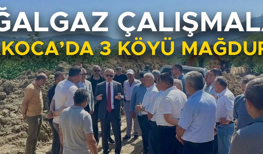 DEVREYE GİREN KAYMAKAM PİŞKİN FİRMA YETKİLİLERİ İLE GÖRÜŞTÜ