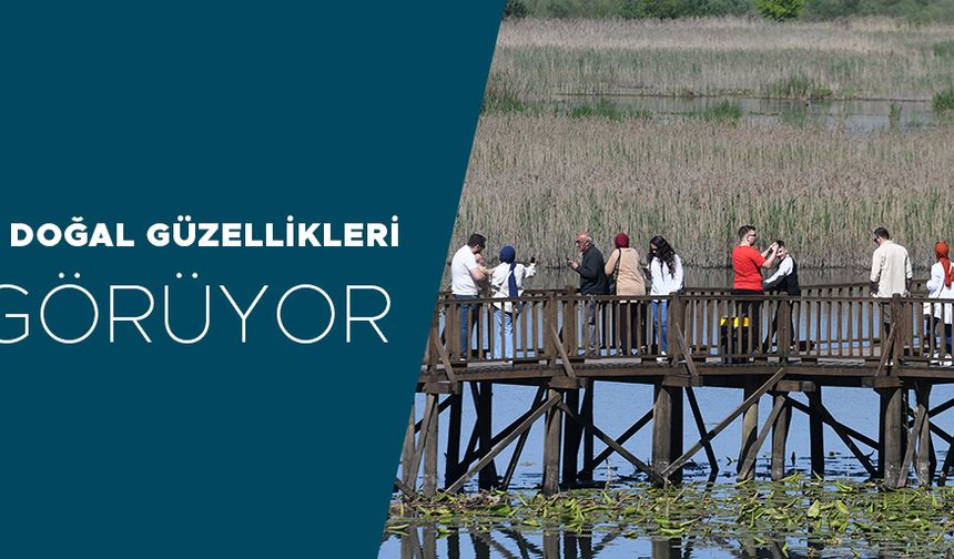 EFTENİ GÖLÜ VE SİNEKLİ YAYLASI ZİYARETÇİ AKININA UĞRADI