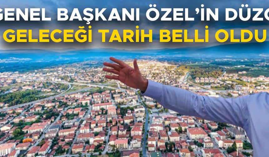 O TARİHTE ANITPARK MEYDANINDA DÜZCELİLER’E SESLENECEK