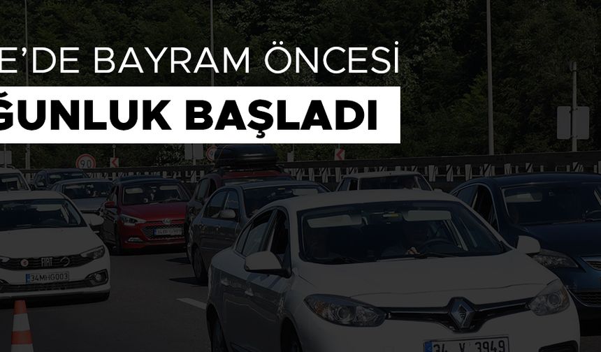 ANADOLU OTOYOLU'NDA BAYRAM TATİLİ HAREKETLİLİĞİ YAŞANIYOR