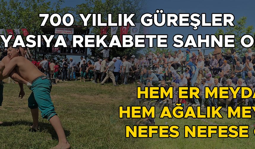 700 YILLIK GÜREŞLERİN AĞASI AHMET MUTLU OLDU