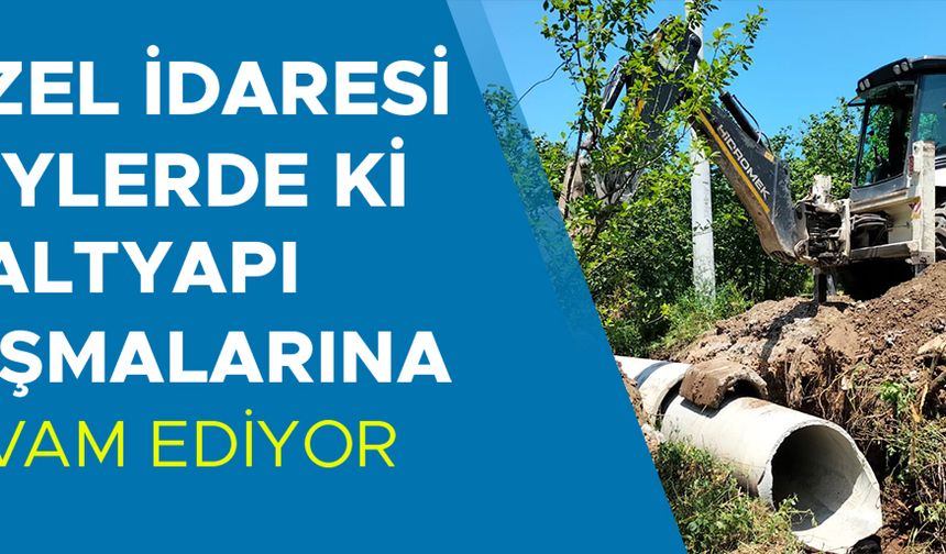 HEBELER KÖYÜ’NÜN SU BORU HATTI YENİLENDİ
