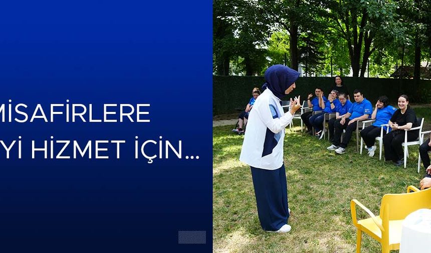 BELTUR ÇALIŞANLARI İŞARET DİLİ ÖĞRENİYOR