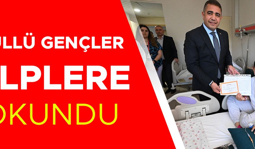 HASTA ÇOCUKLARIN KARNELERİNİ HASTANEDE TESLİM ETTİLER