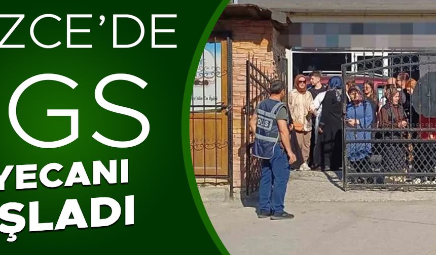 ÖĞRENCİLER SINAVDA TER DÖKERKEN, AİLELERİN OKUL DIŞINDA BEKLEYİŞİ SÜRÜYOR
