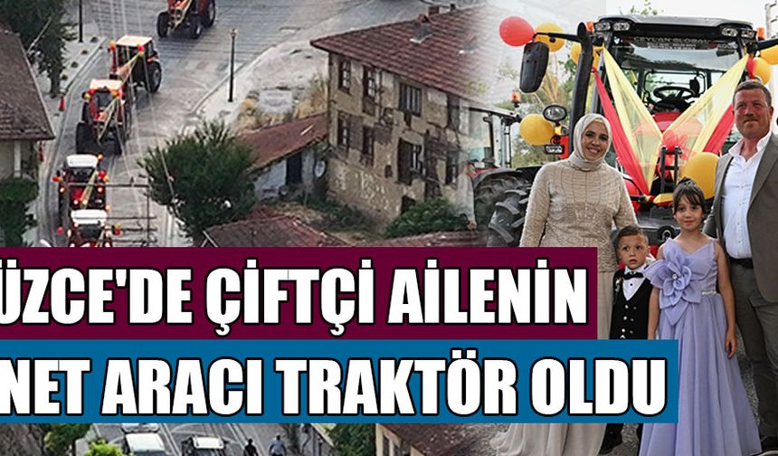 TRAKTÖRLÜ KONVOY RENKLİ GÖRÜNTÜLERE SAHNE OLDU