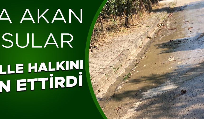 “BELEDİYE EKİPLERİ GELİP, SORUNU ÇÖZMEDEN GİDİYOR”